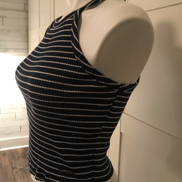 A&F Striped Sweater Tank Top - Picture 3 of 5